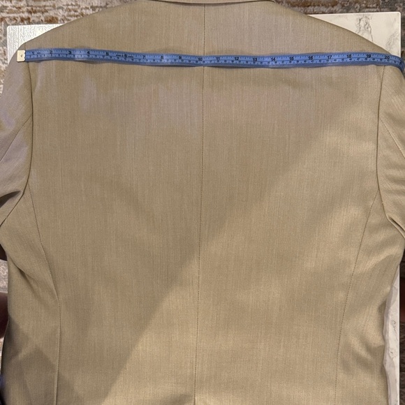 Lauren Ralph Lauren Men’s Tan Two Button Blazer Sport Coat Size 44R - Picture 6 of 8